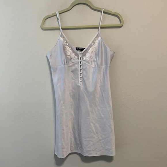 Vintage Dresses & Skirts - Vintage INC Light Gray Slip Dress
